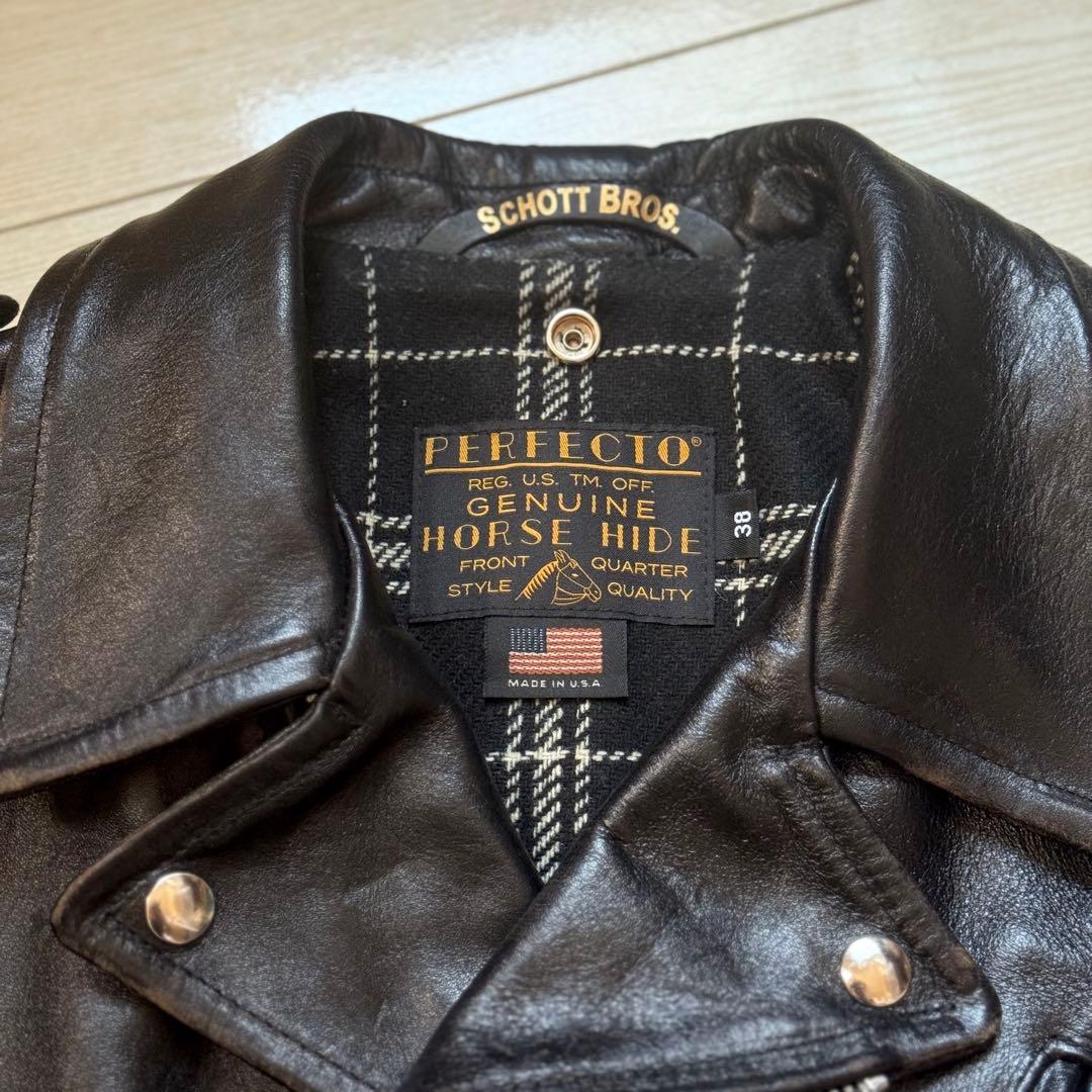 【美品】schoot 668US スペシャルフォースハイド ワンスターサイズ38