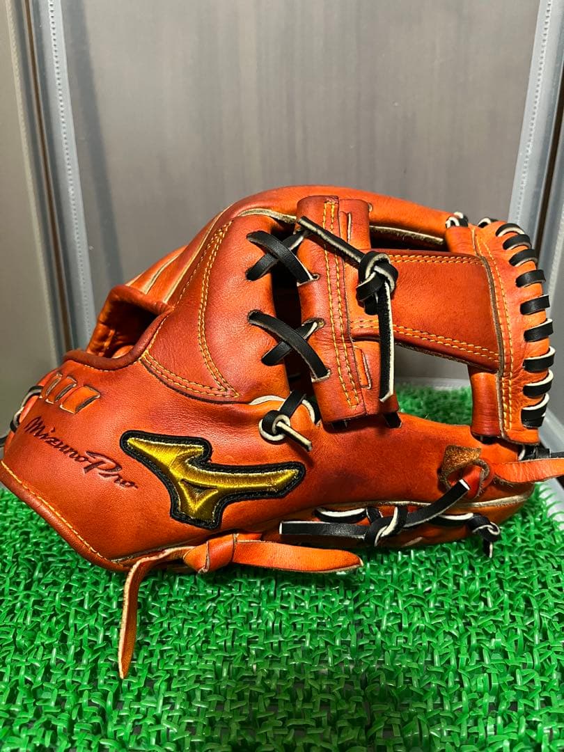 【紐交換済み】Mizuno Pro 軟式グローブ