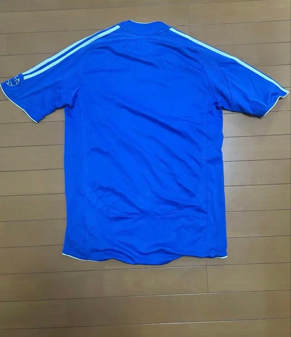 チェルシー　Chelsea FC adidas アウェイシャツ 青