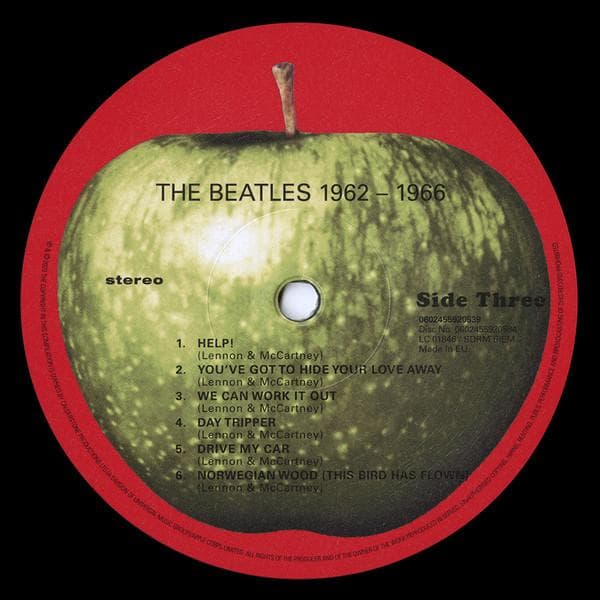 The Beatles 2023年赤盤青盤レコード180gセット（6LP）