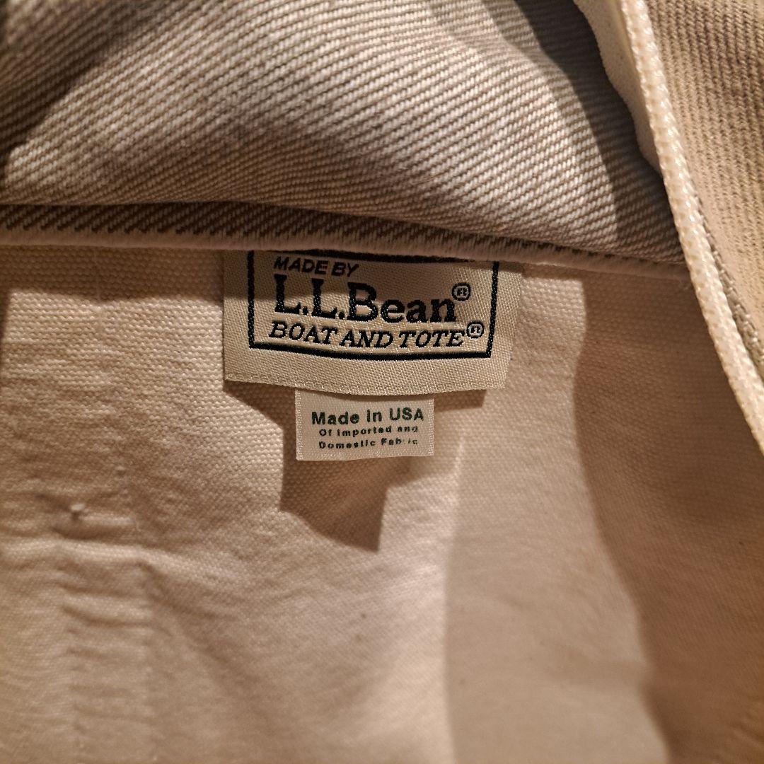 90s L.L.Bean トートバック　ガーデントート ブラウンデニム
