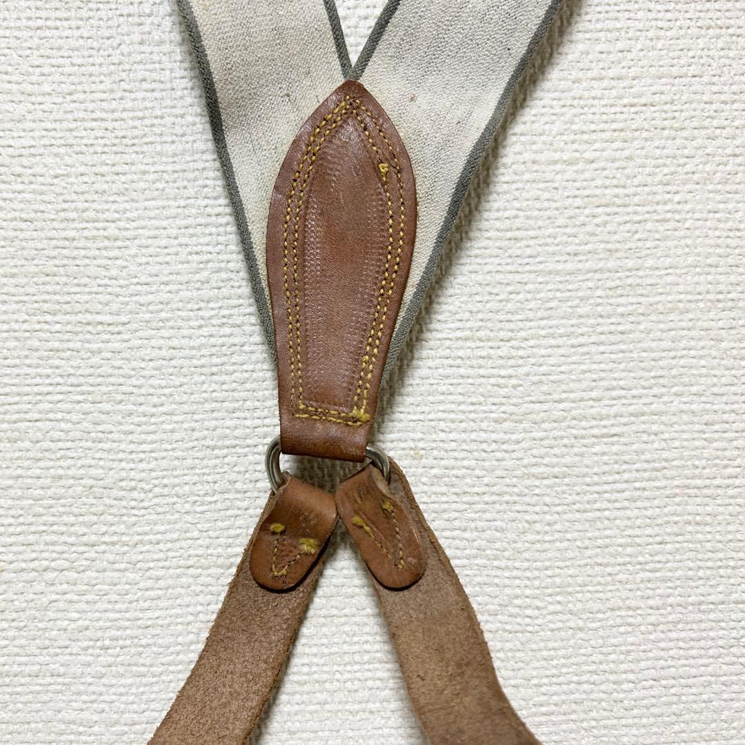 【美品・実物】1949年イギリス空軍 RAF ロイヤルエアフォースサスペンダー