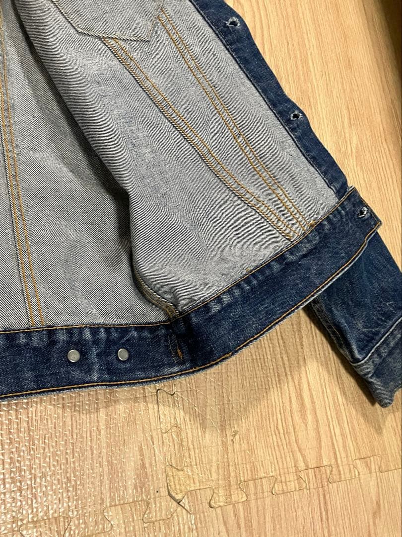 Levi's リーバイス 70505 44 濃紺 デニムジャケット ケアタグ