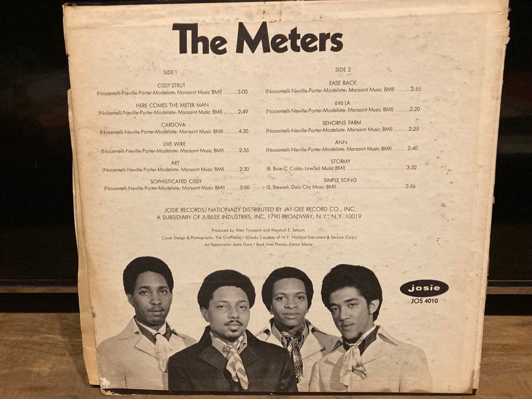 METERS - 1st orig. LP ミーターズ　raregroove