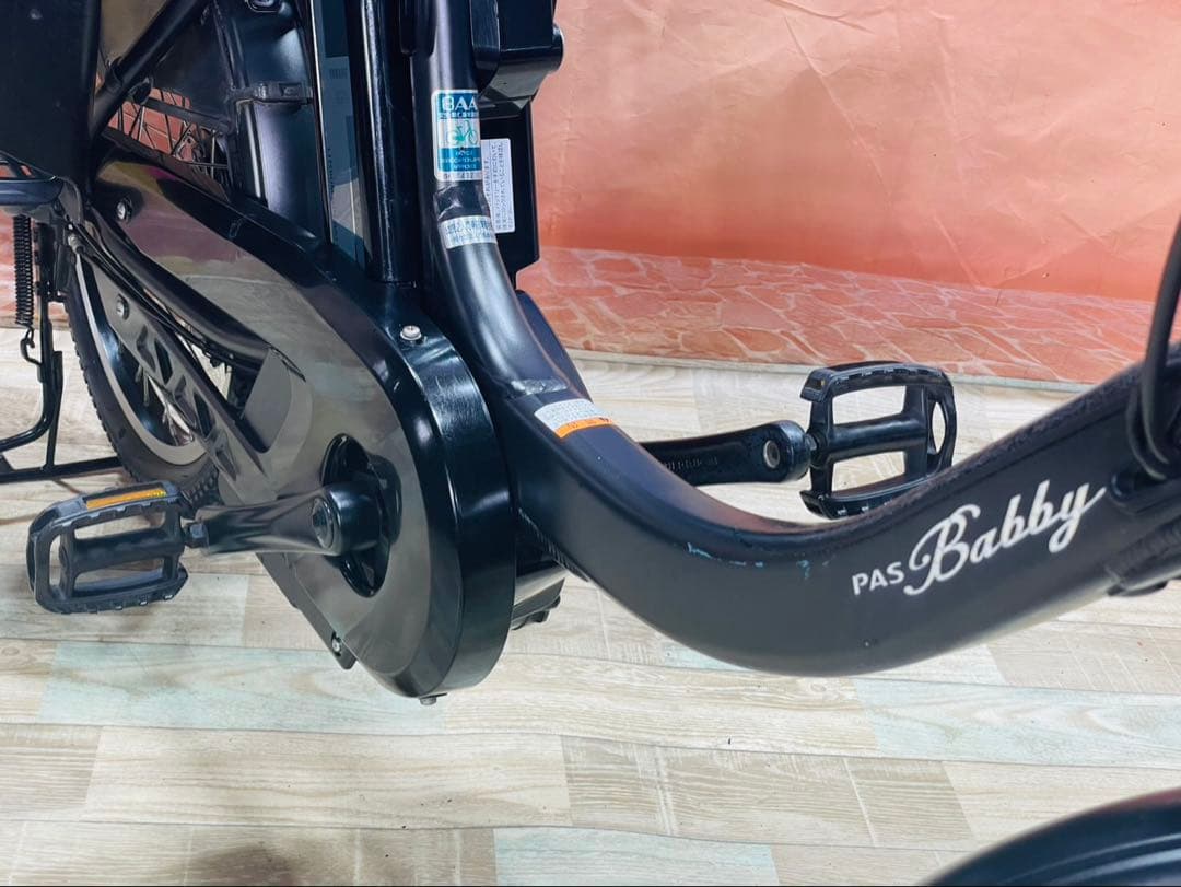 人気モデル！パスバビー12AH⭐️ヤマハ子供乗せ電動アシスト自転車Y3608