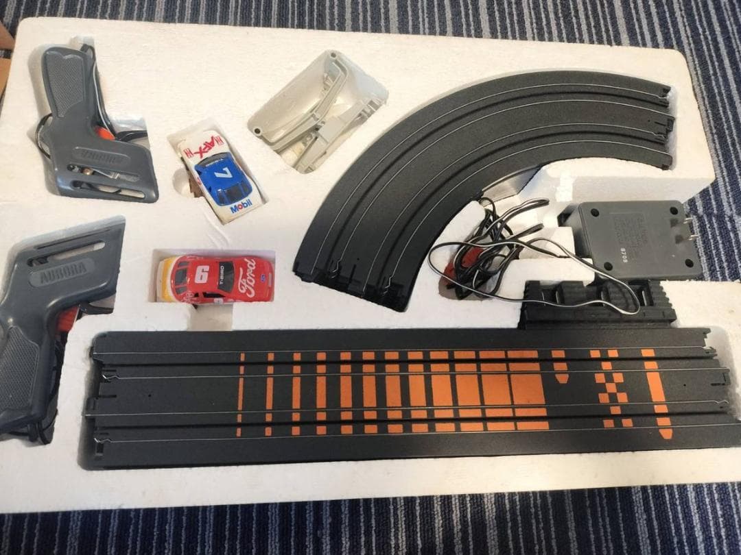 レトロ　TOMY スロットカー　1980年代　AFX オーロラサンダーストッカー
