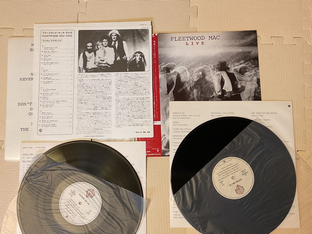 Fleetwood Mac 5タイトルレコード＆写真集 まとめ売り