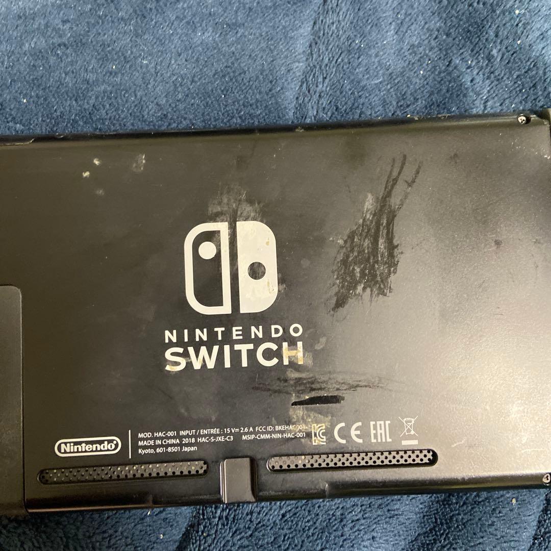Nintendo Switch 本体 グレー 箱無し