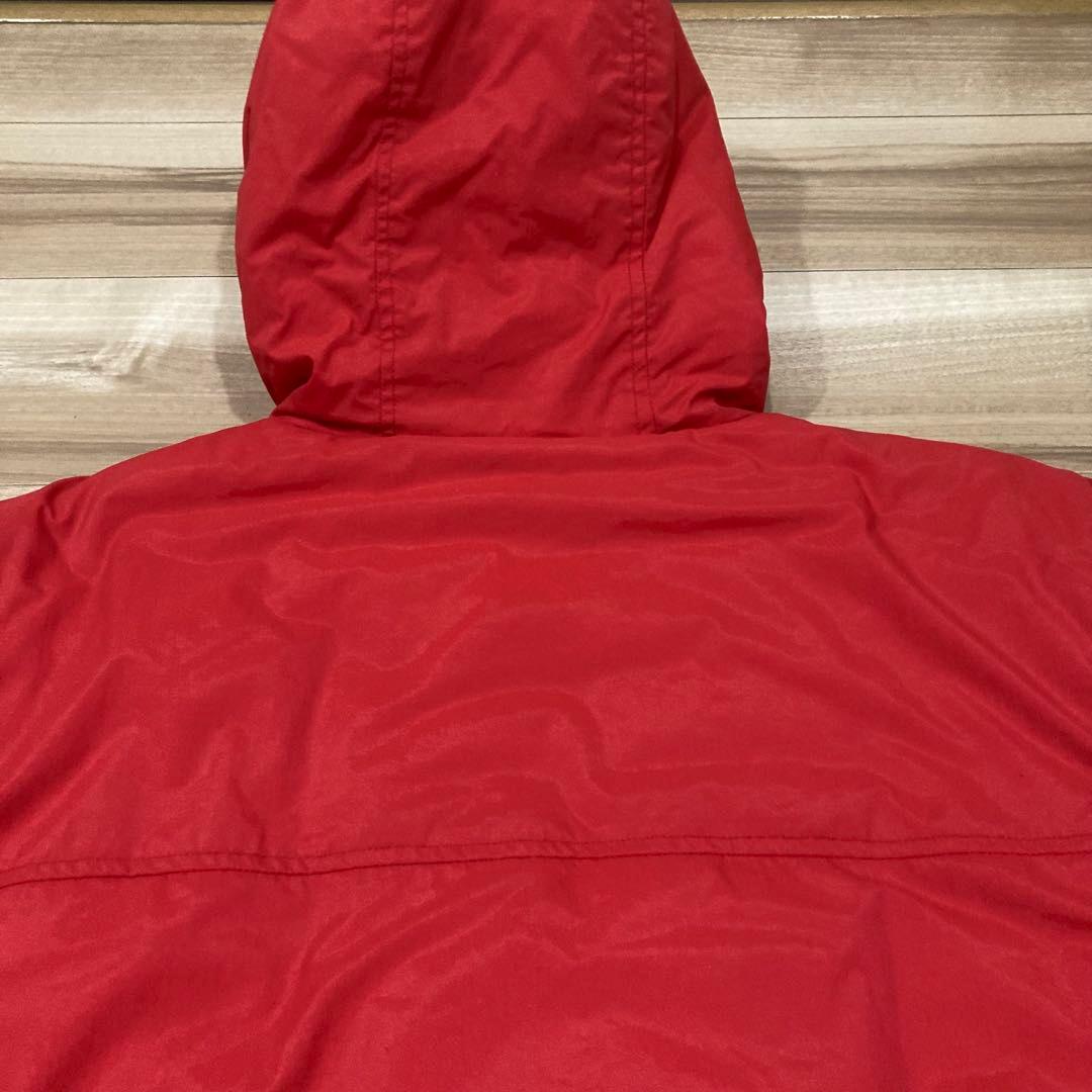 STUSSY ステューシー 中綿ジャケット M レッド 裏フリース