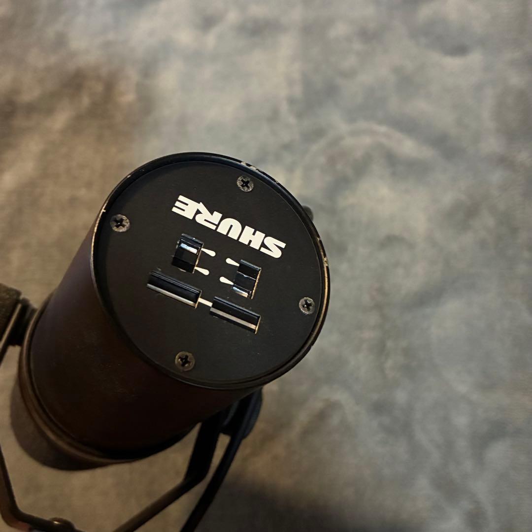 SHURE SM7B ダイナミックマイク　ポッドキャスト　DTM 宅録等　シュア
