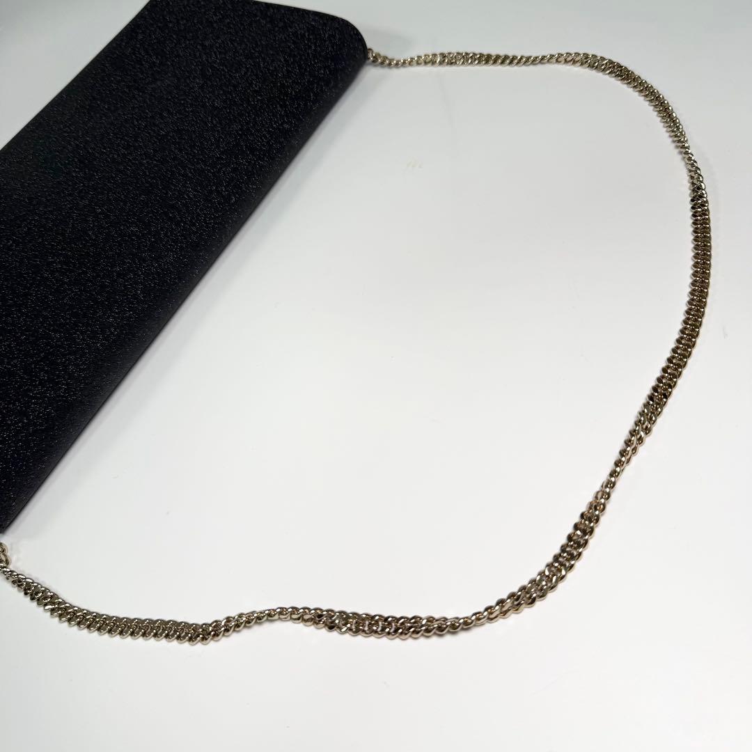 美品　ジミーチュウ　パーティバッグ　クラッチバッグ　肩掛け　ラメ