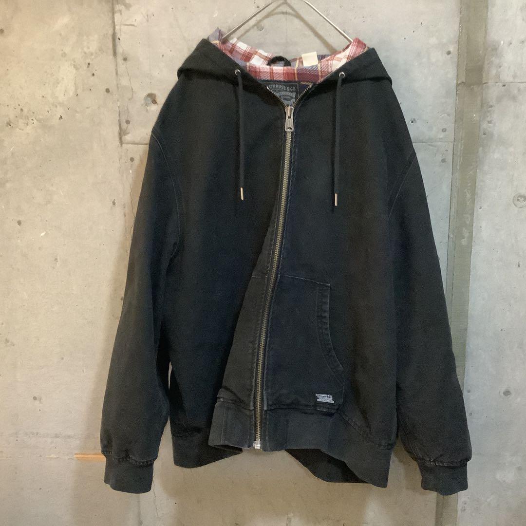 【希少】リーバイス ダック地　ワークジャケット　 アクティブジャケット　ブラック