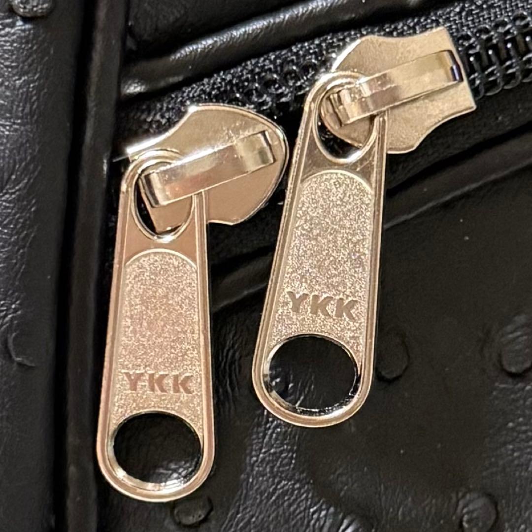新品✨Kasco キャスコ 2way ボストンバッグ オーストリッチ ゴルフ 黒