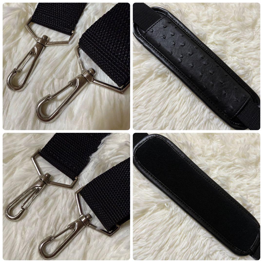 新品✨Kasco キャスコ 2way ボストンバッグ オーストリッチ ゴルフ 黒