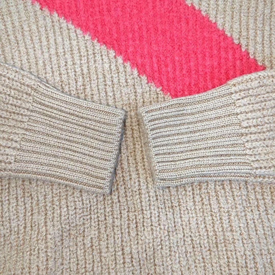 【極美品】パーリーゲイツ ウール100% タートルネック セーター サイズ0