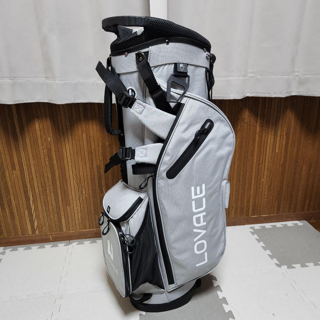 【新品未使用】14分割 LOVACE グレー キャディバッグ