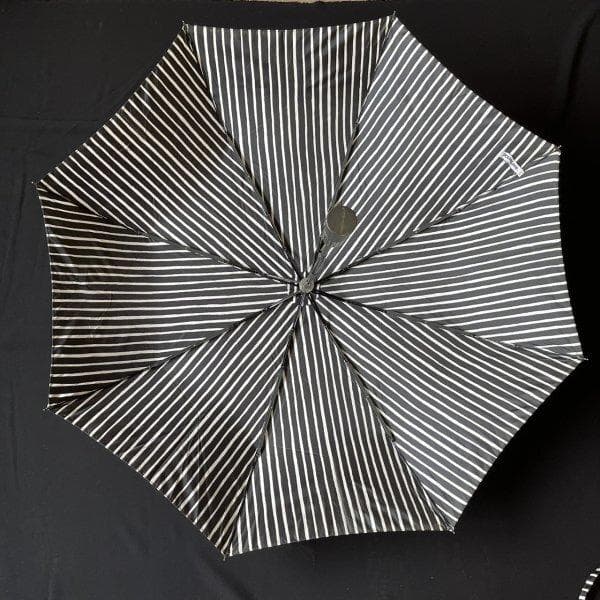 marimekko 折り畳み傘 ブラック×ホワイト マリメッコ