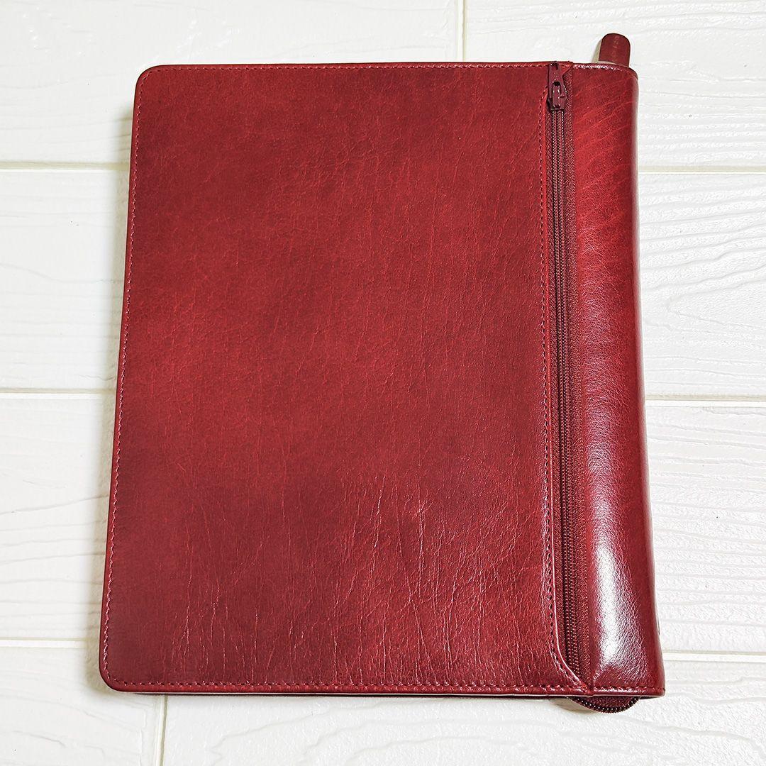 ファイロファックス fILOFAX ロックウッド ジップ A5 ガーネット
