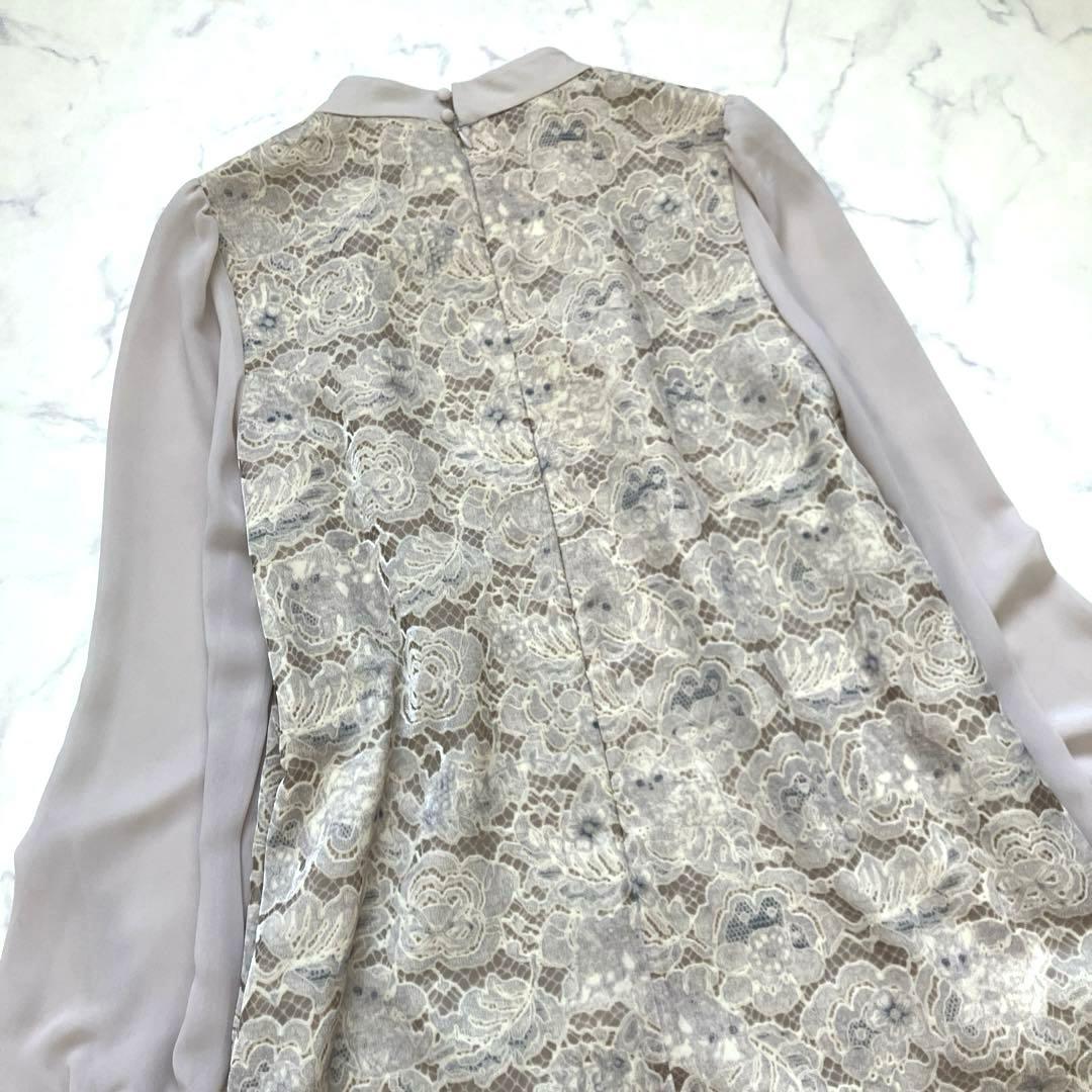 美品✨希少　フランシュリッペ　ねこのかくれんぼスタンドワンピース　レース　日本製