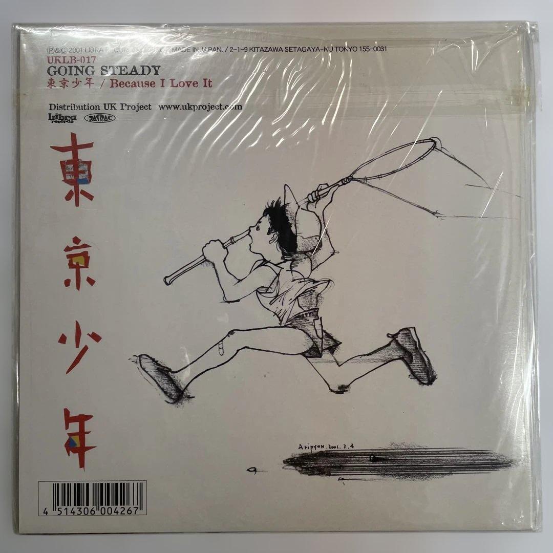GOING STEADY 東京少年、Because I Love It新品7\"