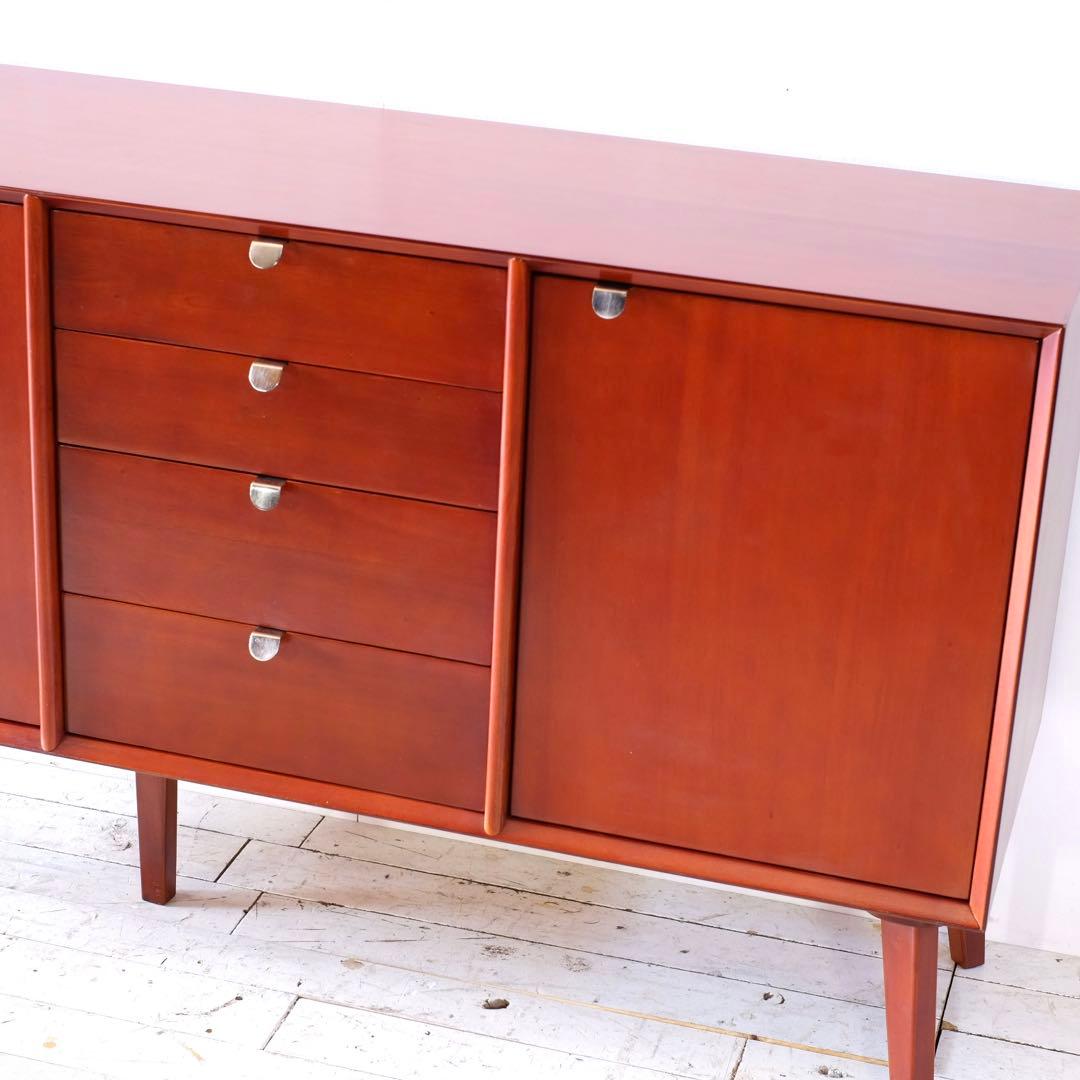 D 新品 160cm リビングボード キャビネット 北欧 ホテル仕様 収納