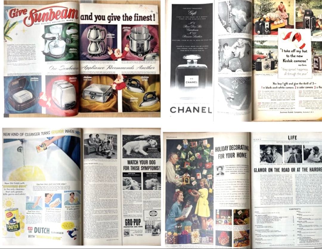 1953年12月7発行・オードリーヘップバーン■ビンテージ雑誌＜LIFE・ライフ