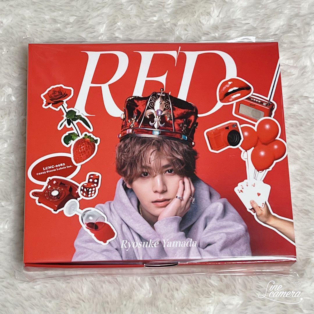 特典抜けなし　山田涼介 ファミクラストア 限定　Deep RED盤　新品未開封