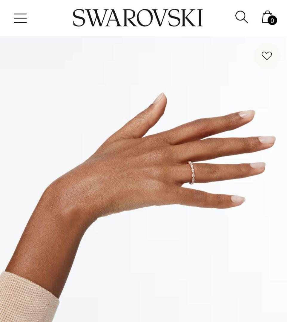 新品SWAROVSKI 52 MatrixVittore リング スワロフスキー