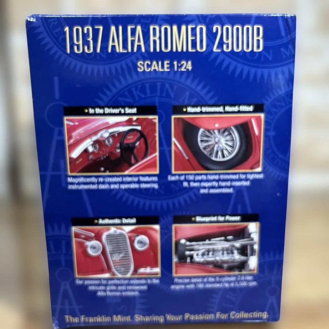 d*9様 フランクリンミント 1/24 1937 ALFA ROMEO 2900