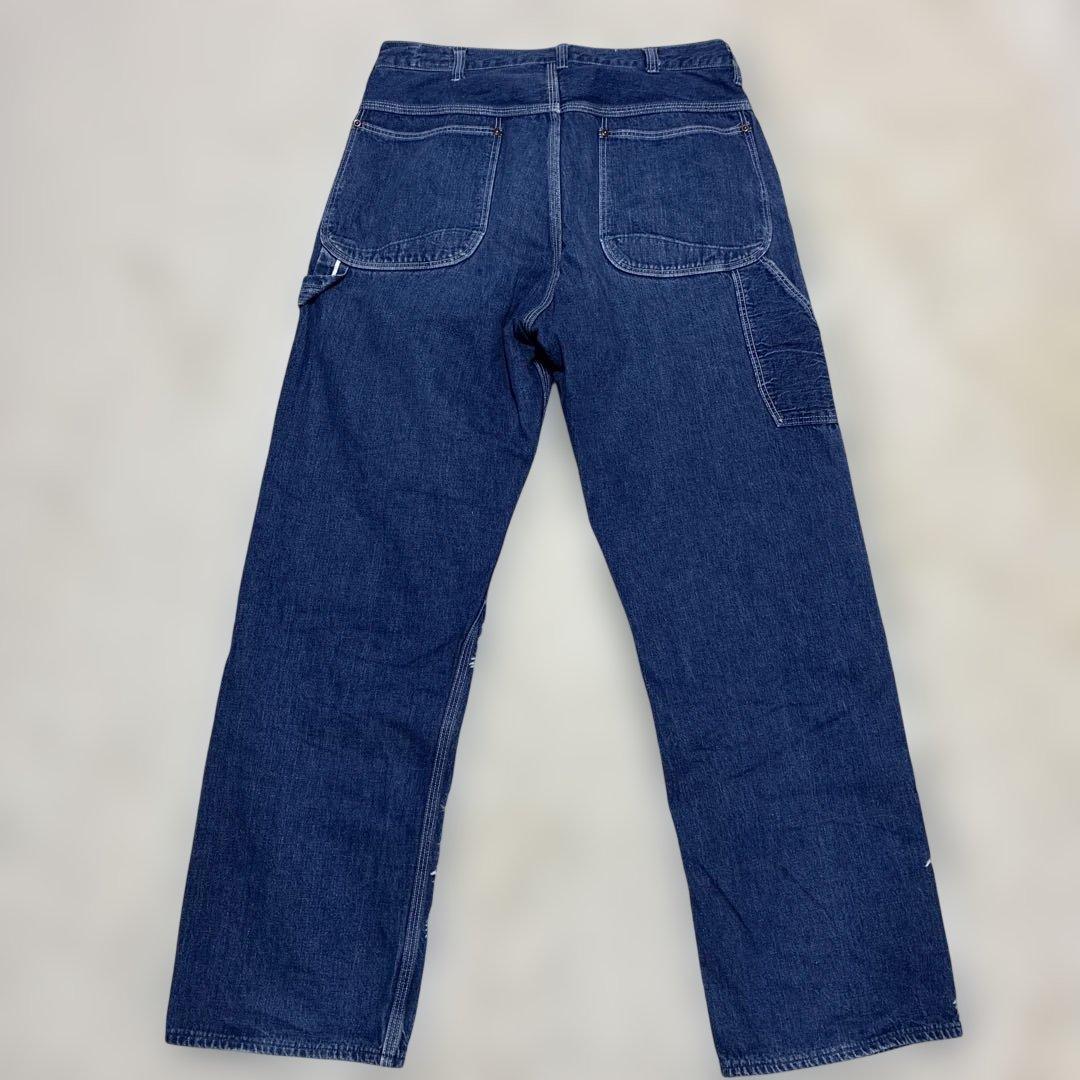 【美品】orSlow オアスロウ ペインターパンツ デニム 日本製