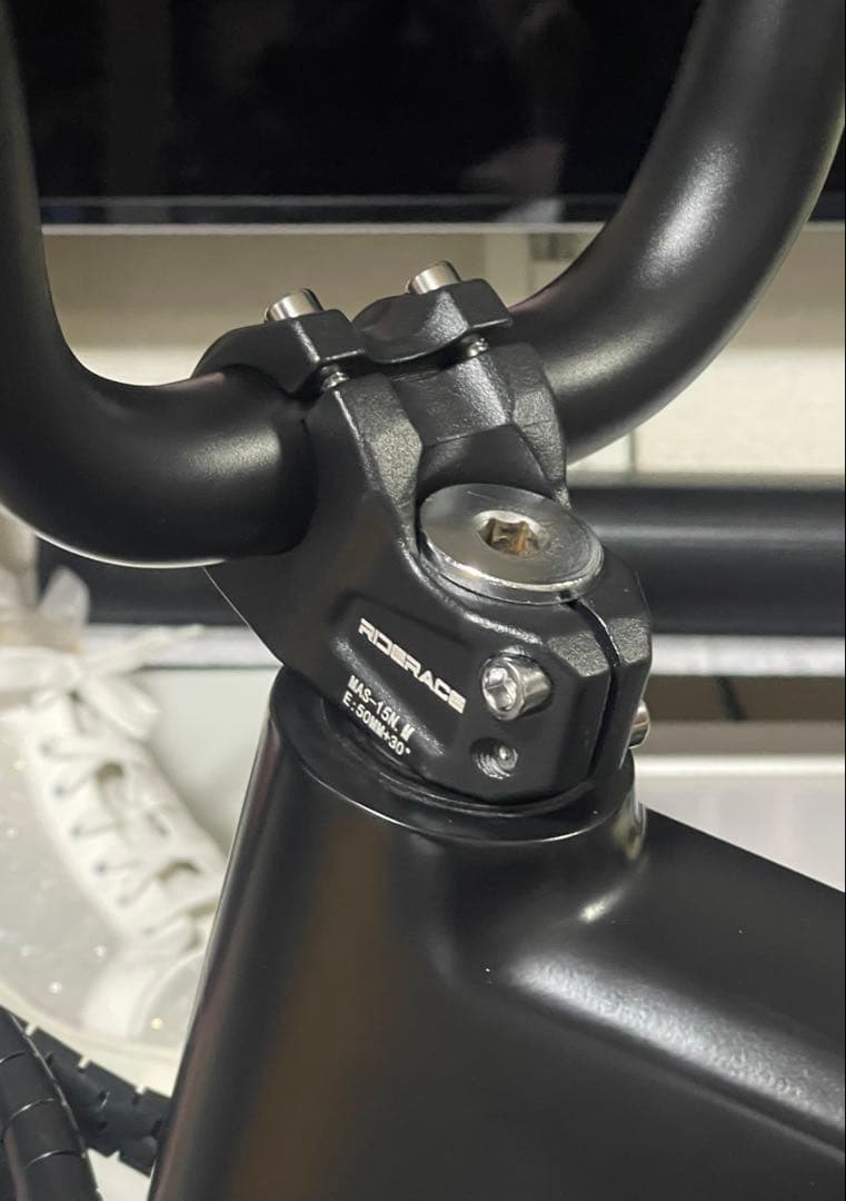 新品未使用★MATEBIKE用♪ハンドルバー＆専用ステム 取付簡単♪ポン付可能