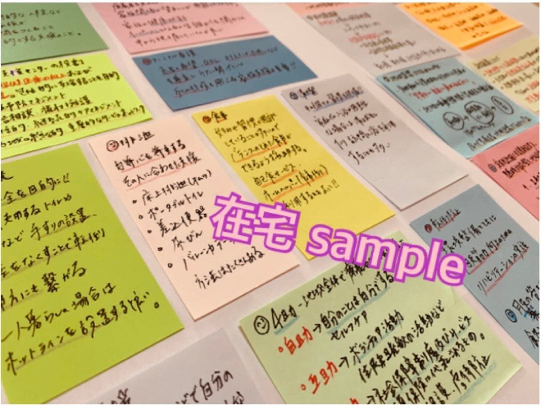 まとめ価格！看護師国家試験対策 大量付箋 暗記カード 解剖生理学 付箋ノート
