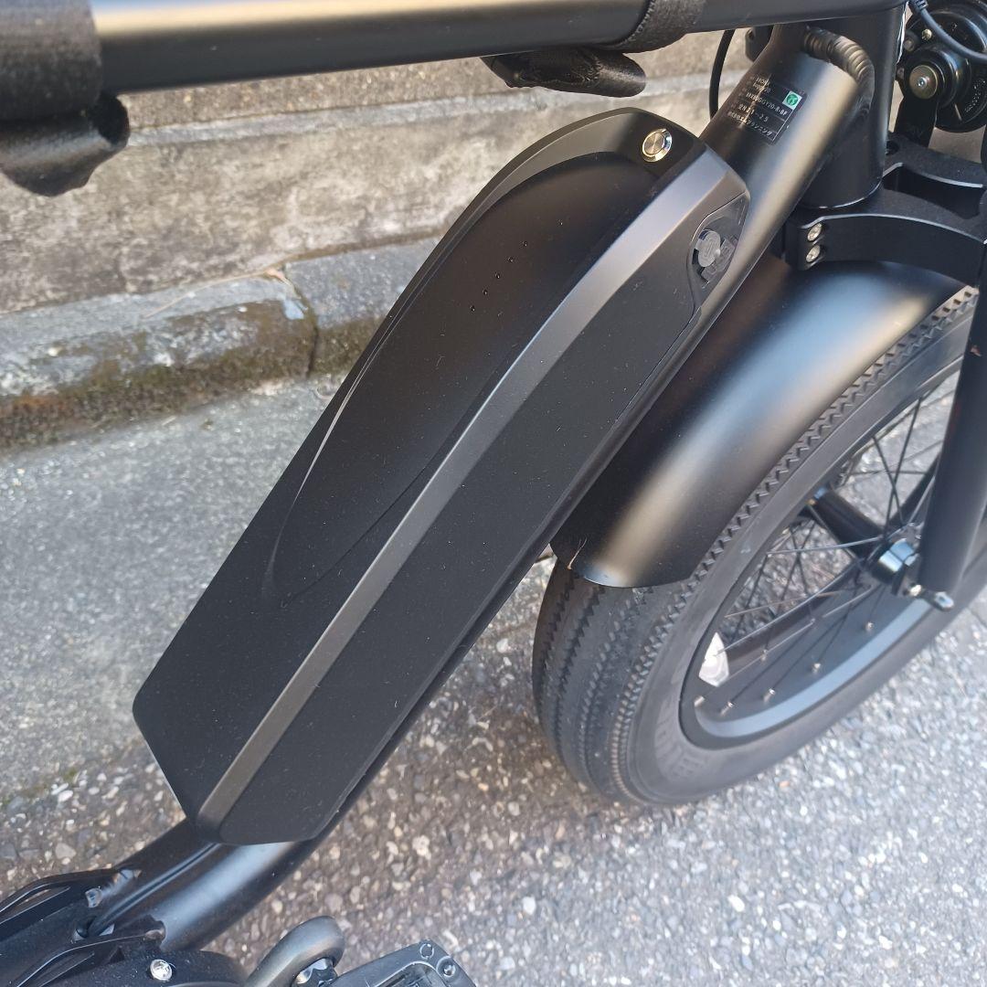 BRONX BUGGY 電動アシスト自転車 マットブラック　ブロンクスバギー