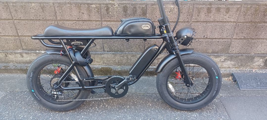BRONX BUGGY 電動アシスト自転車 マットブラック　ブロンクスバギー
