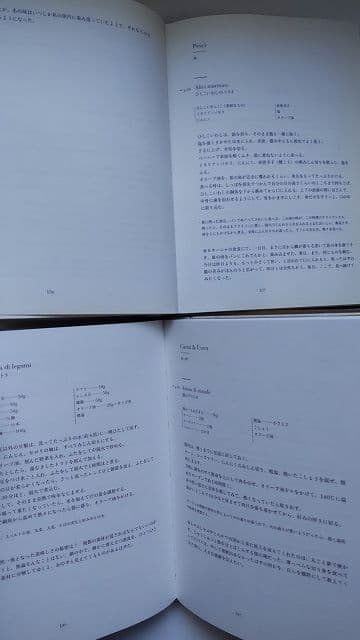 イタリア料理の本・イタリア料理の本2・2冊セット(米沢亜衣)※図書館リサイクル本