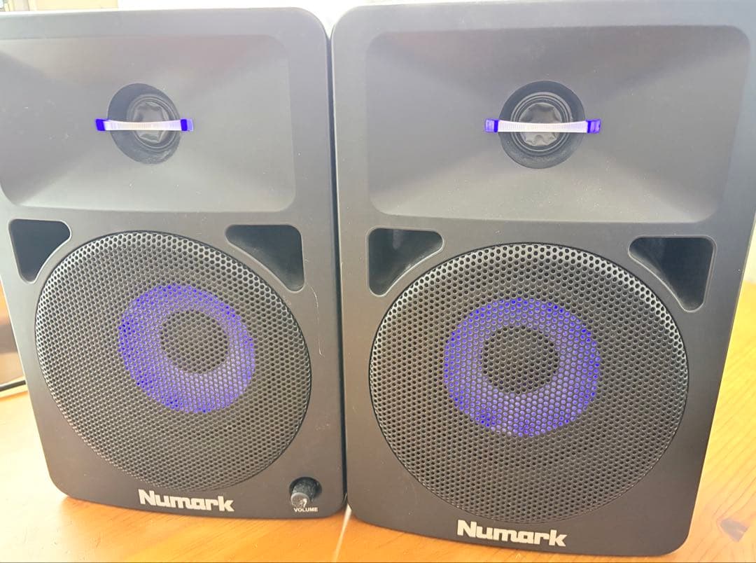 【中古】Numark N-WAVE580L モニタースピーカー　動作確認済