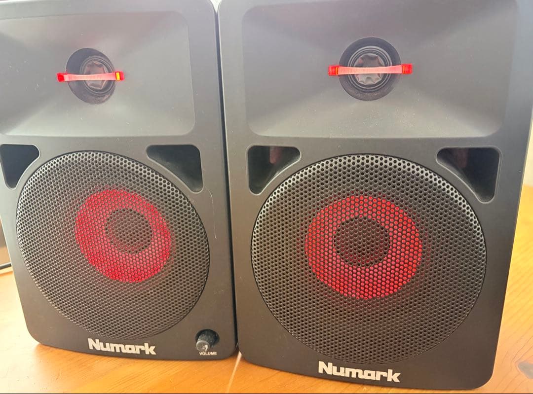 【中古】Numark N-WAVE580L モニタースピーカー　動作確認済