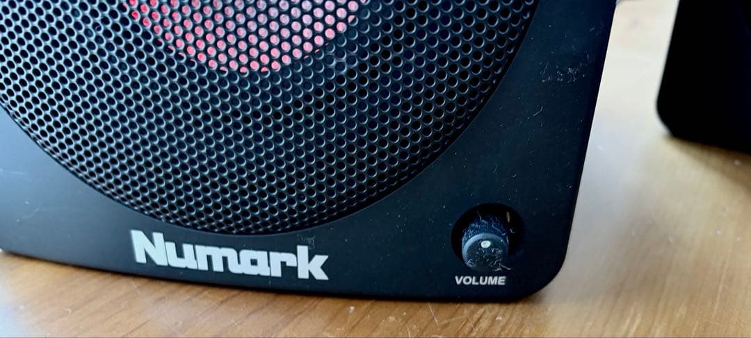 【中古】Numark N-WAVE580L モニタースピーカー　動作確認済