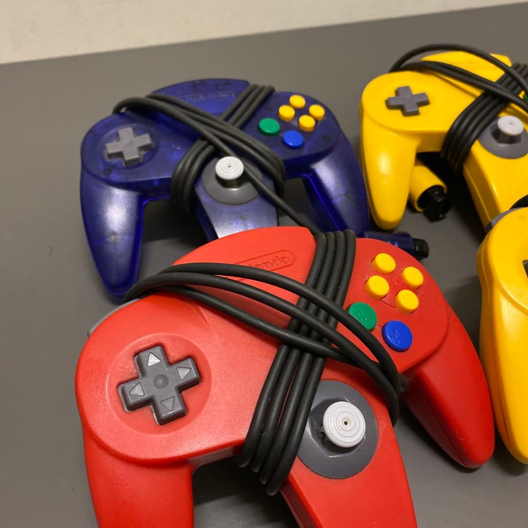 ジャンク品　任天堂64 本体+カセット