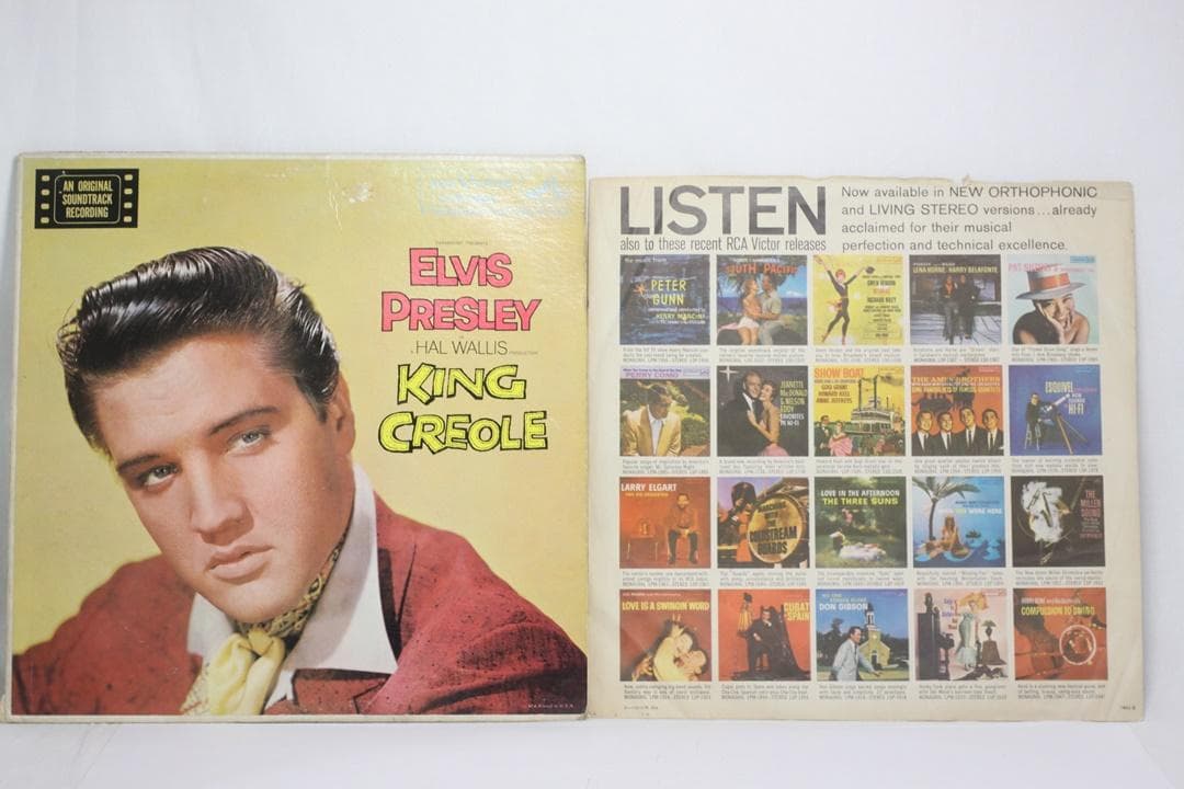 米LP Elvis Presley King Creole US盤 Mono