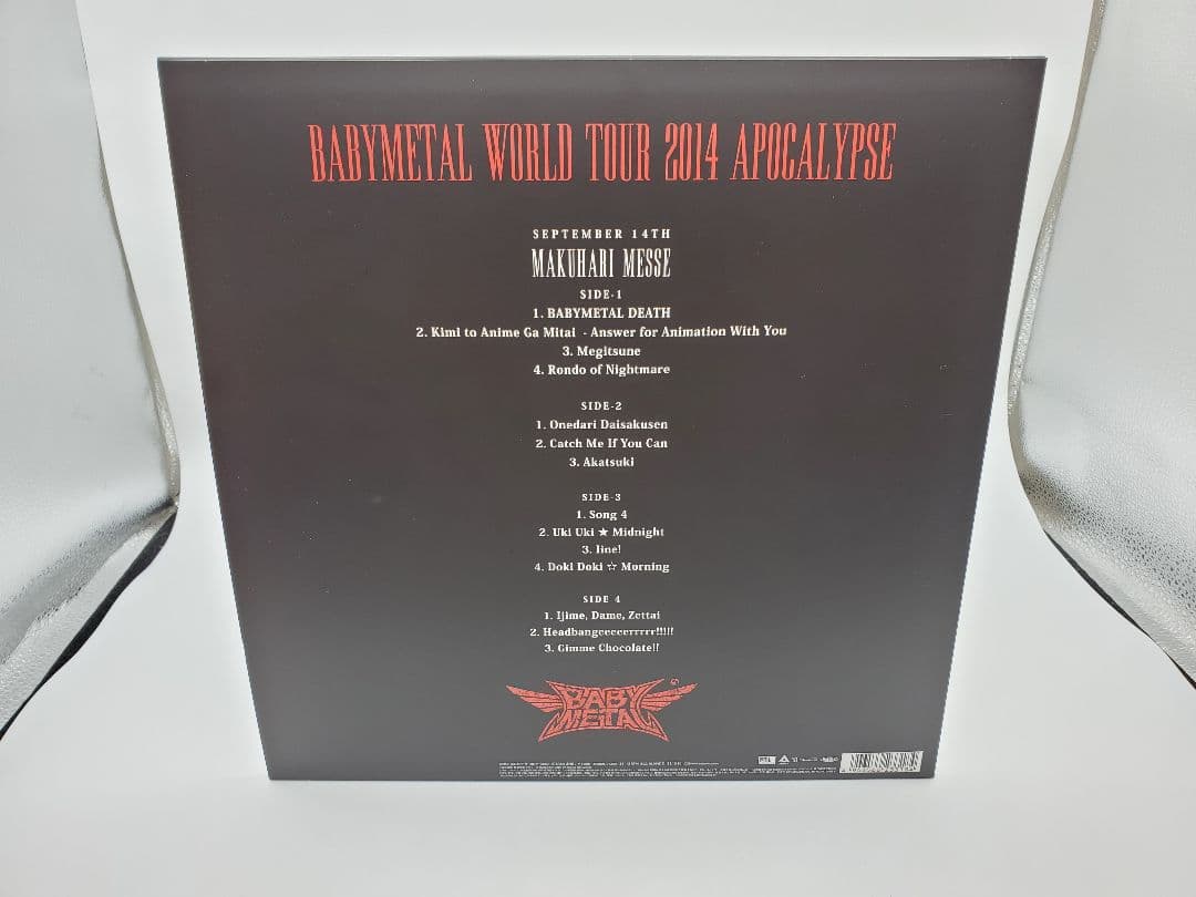 邦楽 BABYL WORLD TOUR 2014 APOCALYPSE LP