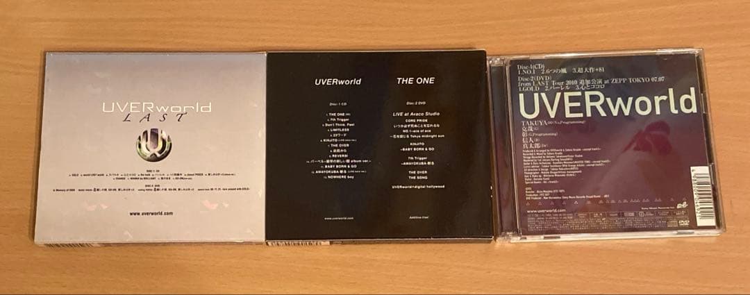 【まとめ売り】　UVERworld CD・DVD 18点セット