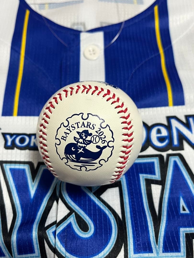 横浜DeNAベイスターズ 島田舜也 直筆サインボール 2026 沖縄キャンプ球