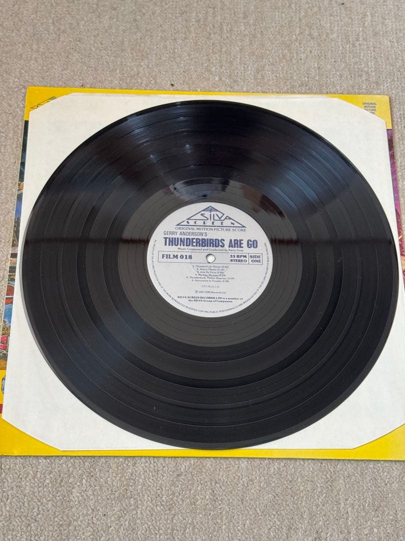 THUNDERBIRDS ARE GO サウンドトラック　LP 稀少