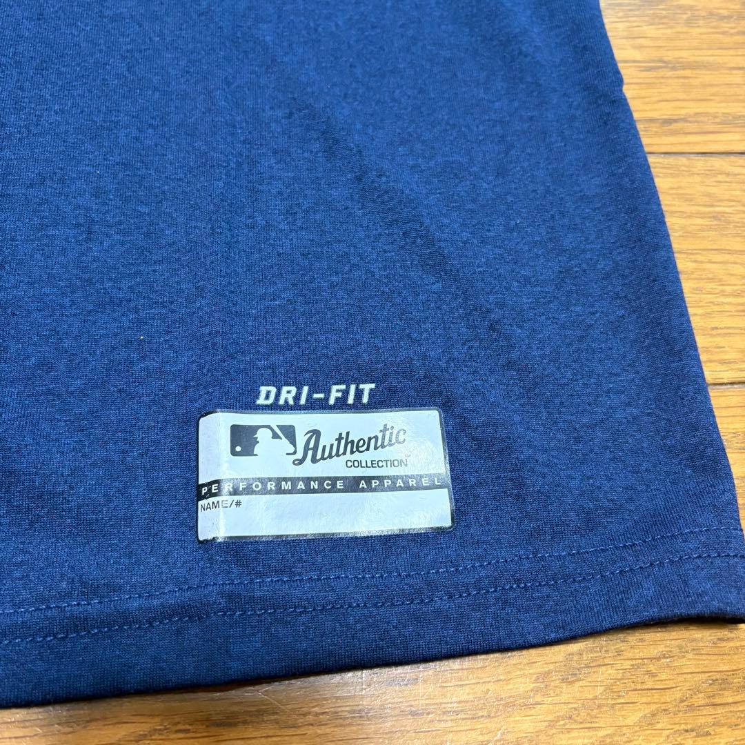 2010年 MLB RAYS Tシャツ タンパベイ・レイズ ネイビー L