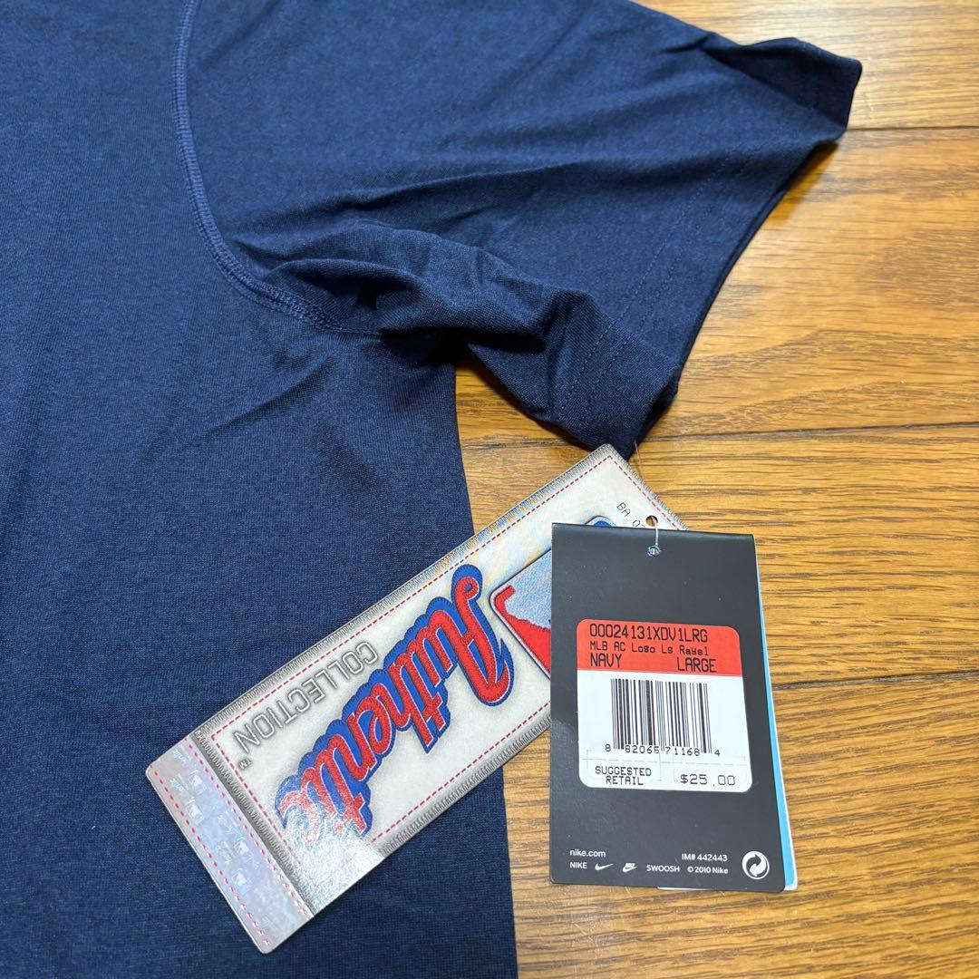 2010年 MLB RAYS Tシャツ タンパベイ・レイズ ネイビー L