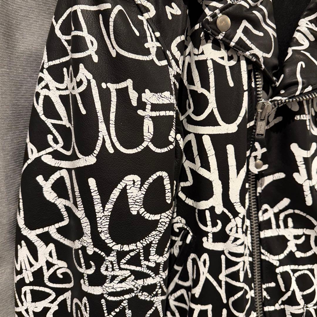 ジャケット・アウター Schott Painted Perfecto Leather Jacket M