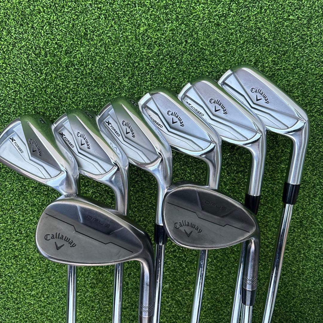 キャロウェイ X FORGED 2024 アイアンセット　ウェッジ　2本