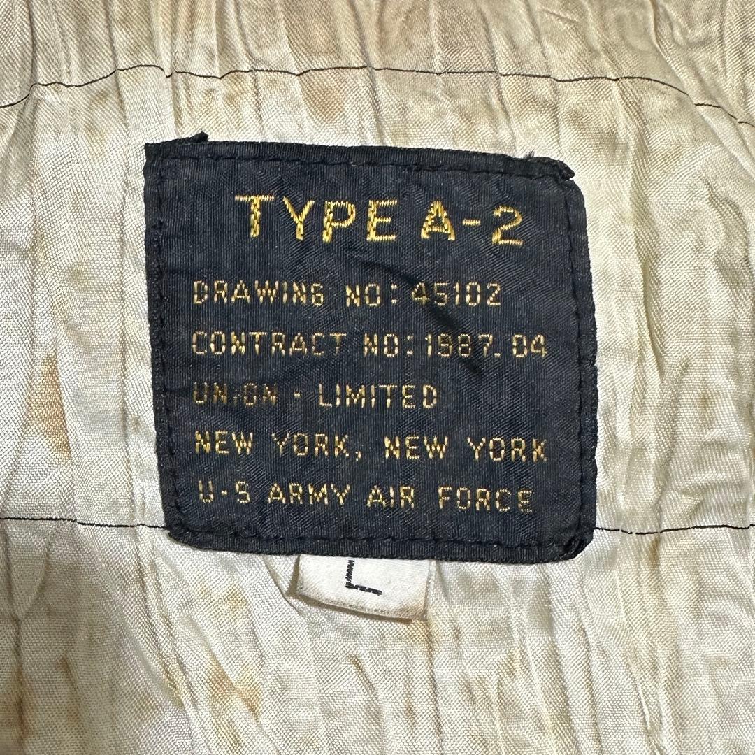専用★L✨️ A-2 US ARMY AIR FROCE フライトジャケット レザ