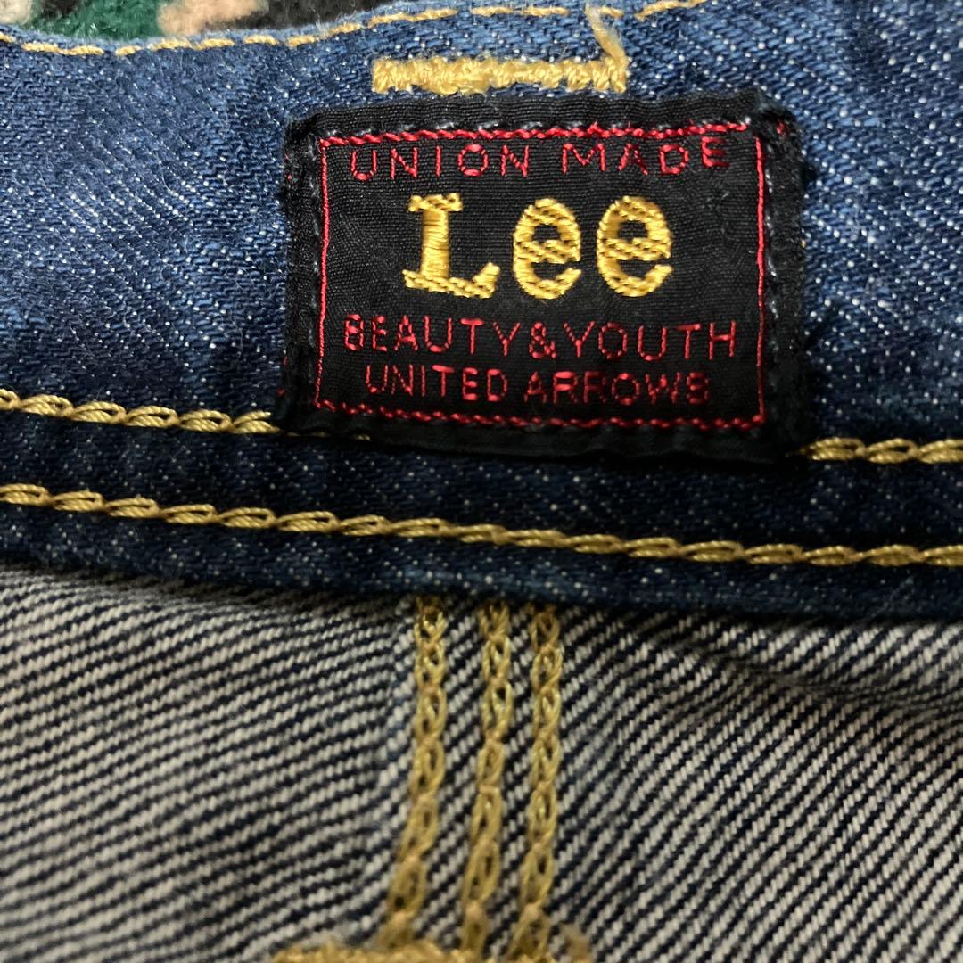 Lee B&Y ユナイテッドアローズ別注 ペインターデニム　インディゴ　カーゴ